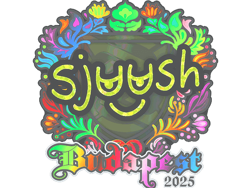 sjuush (Holo) CS2 Sticker