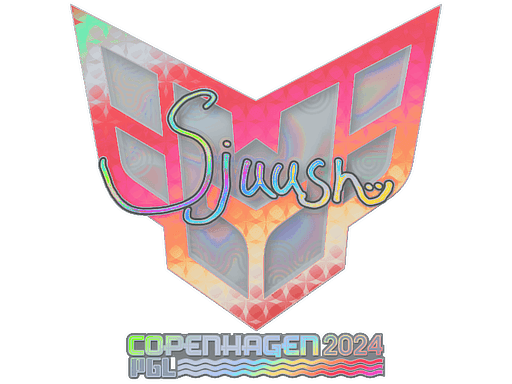 sjuush (Holo) CS2 Sticker