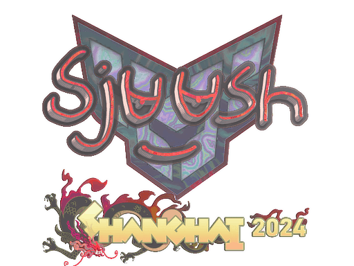 sjuush (Holo) CS2 Sticker