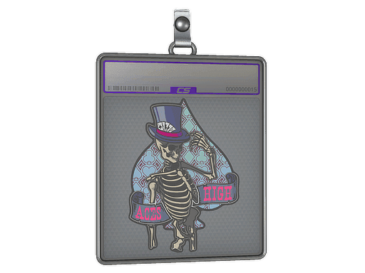 Aces High (Holo) CS2 Sticker