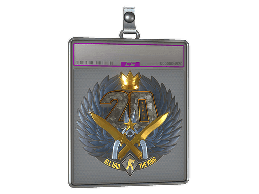 All Hail the King (Foil) CS2 Sticker