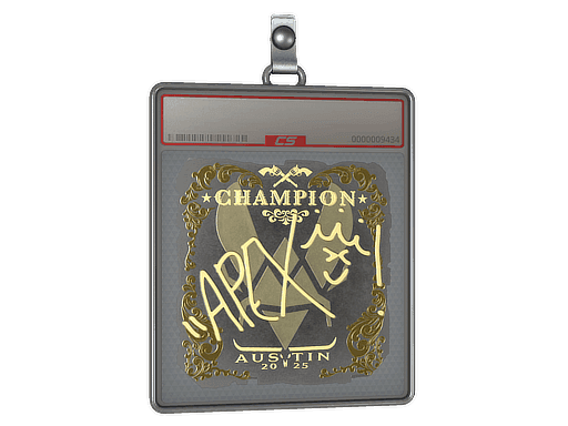 apEX (Gold, Champion) CS2 Sticker