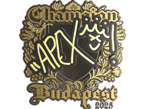 apEX (Gold, Champion) CS2 Sticker