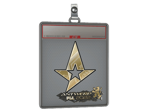 Astralis (Gold) CS2 Sticker