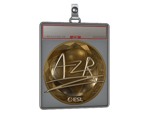 AZR (Gold) CS2 Sticker