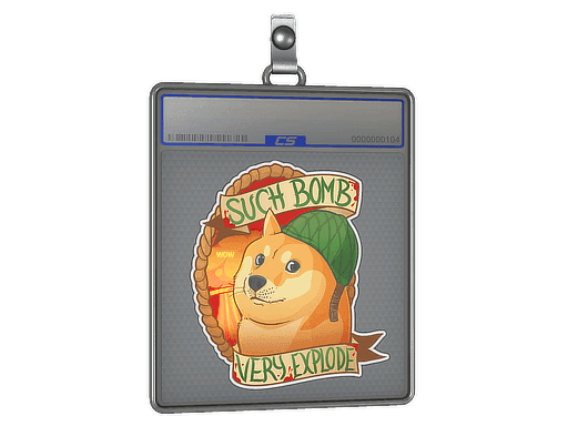 Bomb Doge CS2 Sticker