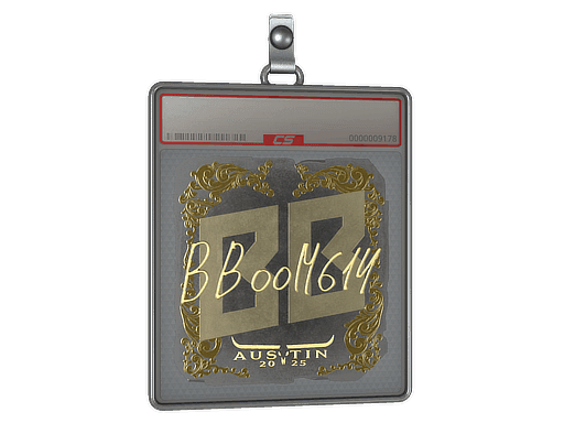 Boombl4 (Gold) CS2 Sticker