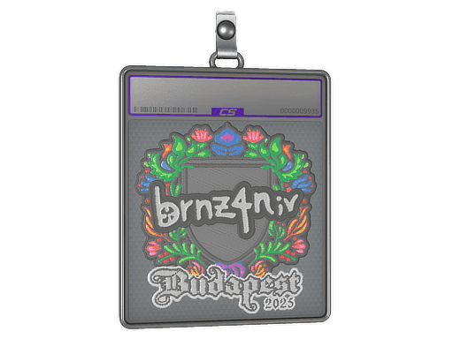 brnz4n (Embroidered) CS2 Sticker