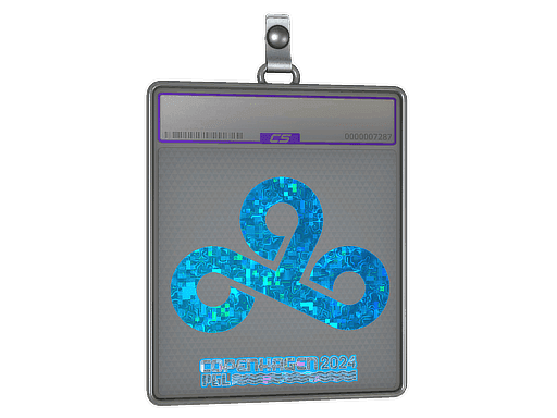 Cloud9 (Glitter) CS2 Sticker