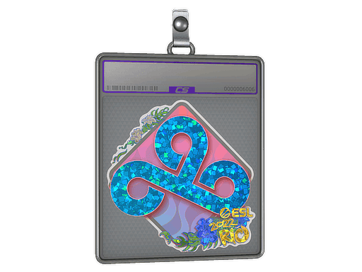 Cloud9 (Glitter) CS2 Sticker