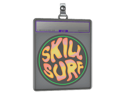 Coral Skill Surf (Holo) CS2 Sticker