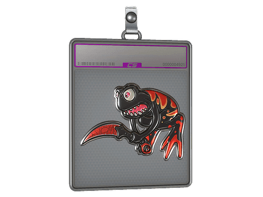 Crimson Web Poison Frog (Foil) CS2 Sticker