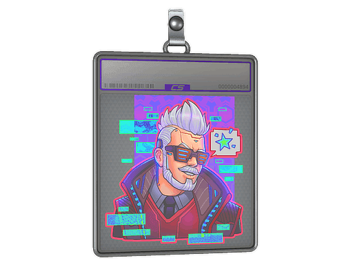Cyber Romanov (Holo) CS2 Sticker