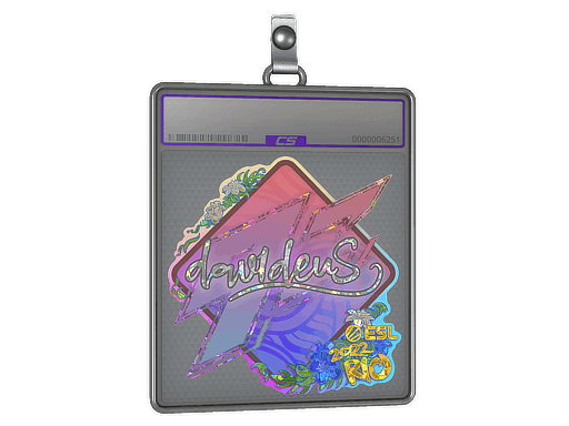 dav1deuS (Glitter) CS2 Sticker