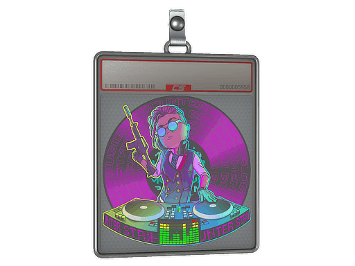 DJ Safecracker (Lenticular) CS2 Sticker