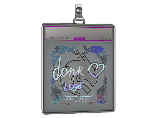 donk (Holo) CS2 Sticker