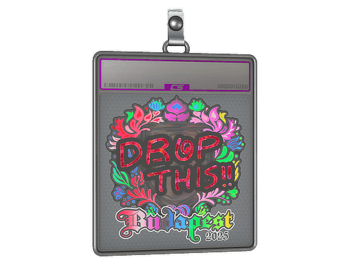 drop (Holo) CS2 Sticker