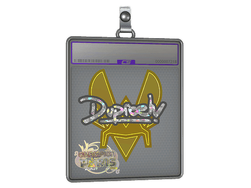 dupreeh (Glitter, Champion) CS2 Sticker