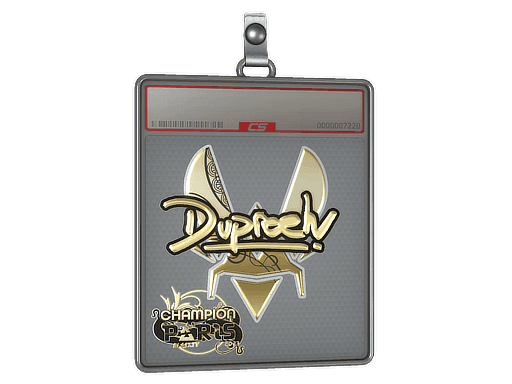dupreeh (Gold, Champion) CS2 Sticker