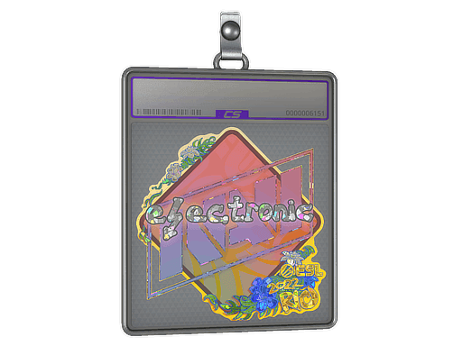electronic (Glitter) CS2 Sticker