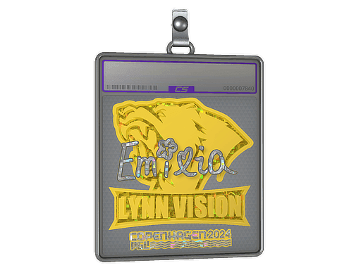 EmiliaQAQ (Glitter) CS2 Sticker