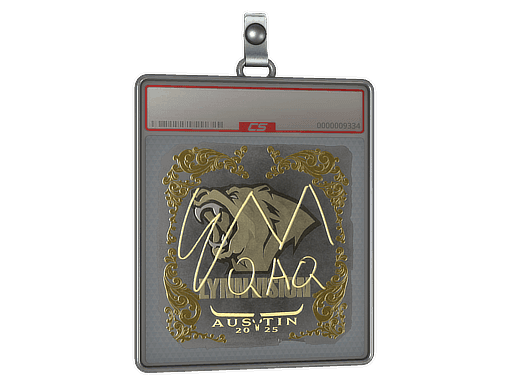 EmiliaQAQ (Gold) CS2 Sticker