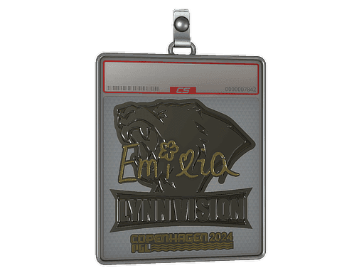 EmiliaQAQ (Gold) CS2 Sticker