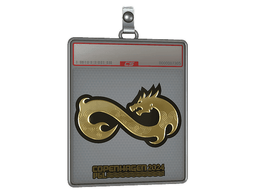 Eternal Fire (Gold) CS2 Sticker