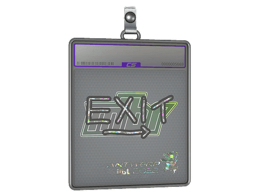 exit (Glitter) CS2 Sticker