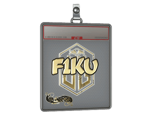 F1KU (Gold) CS2 Sticker