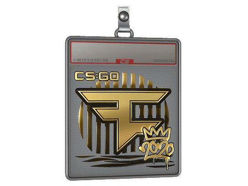 FaZe (Gold) CS2 Sticker