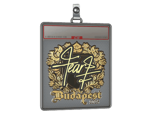 fEAR (Gold) CS2 Sticker