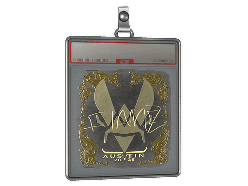 FlameZ (Gold) CS2 Sticker