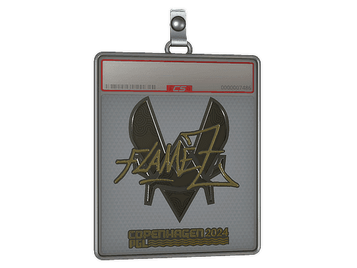 FlameZ (Gold) CS2 Sticker