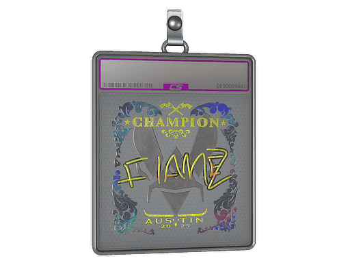 FlameZ (Holo, Champion) CS2 Sticker