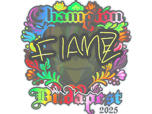 FlameZ (Holo, Champion) CS2 Sticker