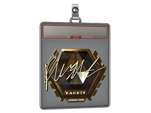 flusha (Gold) CS2 Sticker