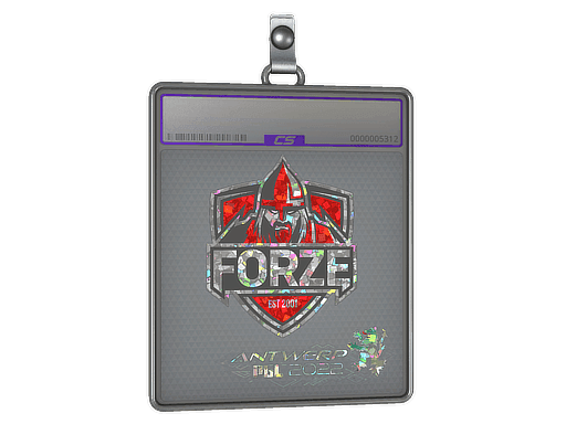forZe eSports (Glitter) CS2 Sticker