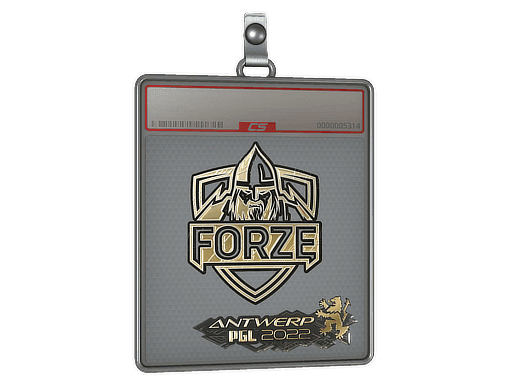 forZe eSports (Gold) CS2 Sticker