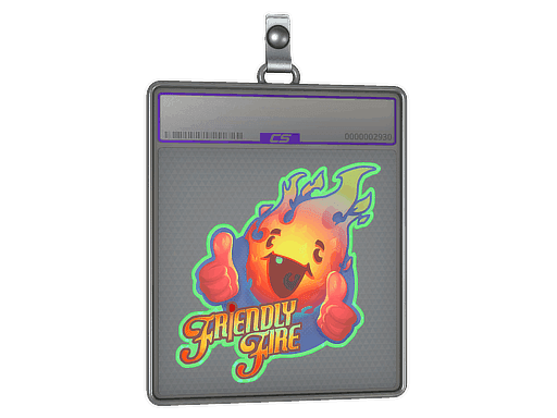 Friendly Fire (Holo) CS2 Sticker