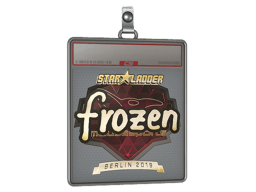 frozen (Gold) CS2 Sticker