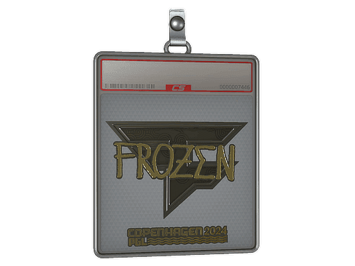 frozen (Gold) CS2 Sticker