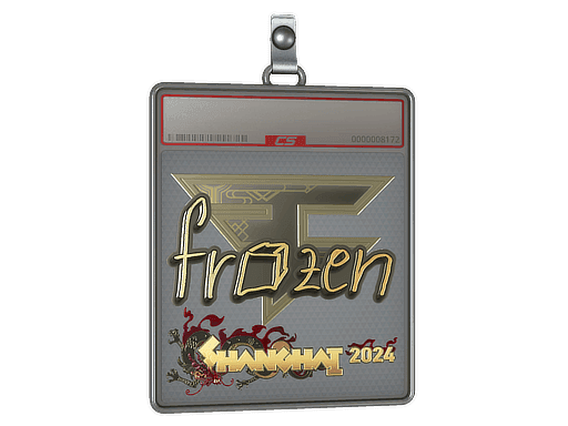 frozen (Gold) CS2 Sticker