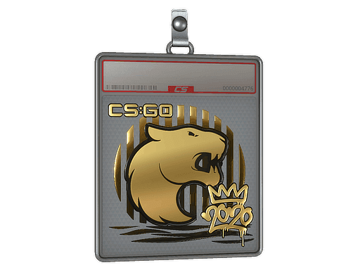 FURIA (Gold) CS2 Sticker