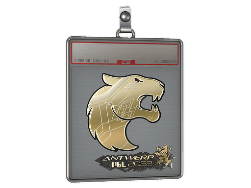 FURIA (Gold) CS2 Sticker
