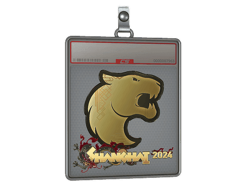 FURIA (Gold) CS2 Sticker