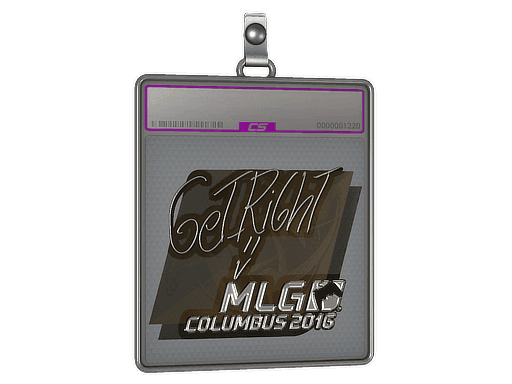 GeT_RiGhT (Foil) CS2 Sticker