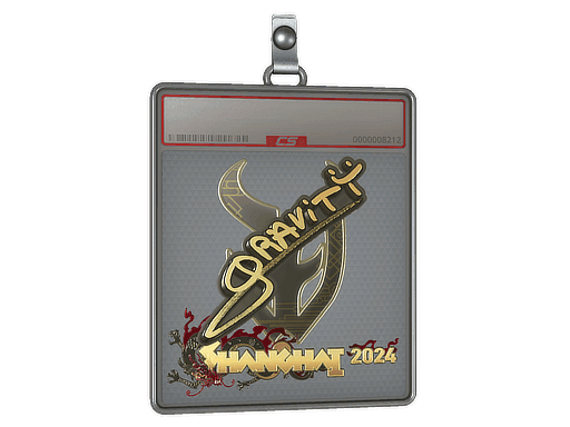 Graviti (Gold) CS2 Sticker