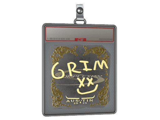 Grim (Gold) CS2 Sticker