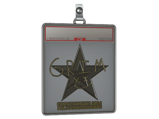 Grim (Gold) CS2 Sticker